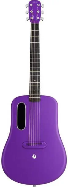 Lava Music LAVA ME4 Carbon 36 Purple with Space Bag