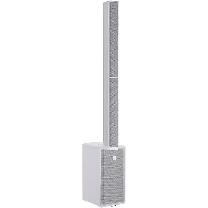 LD Systems LD Systems MAUI 11 G3 MIX W Portable Cardioid Column PA System With Digital Mixer, White Guitar Center