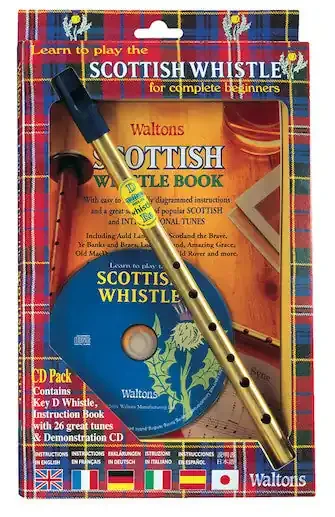 Learn to Play the Scottish Penny Whistle for Complete Beginners CD Pack