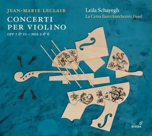 Leclair / Schayegh Concerti Per Violino – COMPACT DISCS