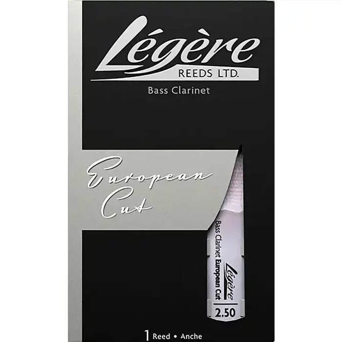 Legere Reeds Bass Clarinet European Cut Reed 2.5 Guitar Center