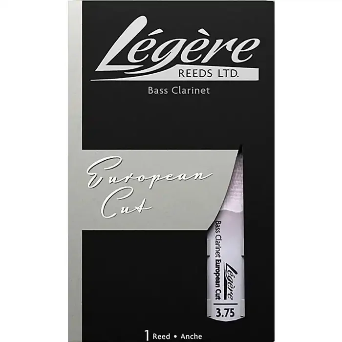 Legere Reeds Bass Clarinet European Cut Reed 3.75 Guitar Center