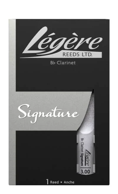 Legere Signature Series Bb Clarinet Reed – Grade 3.00