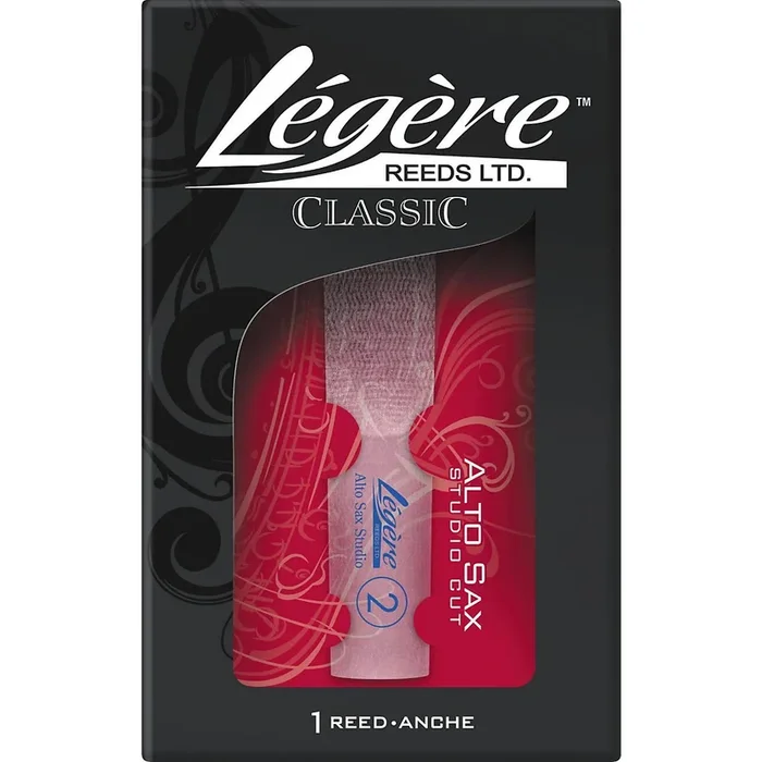 Legere Studio Cut Eb Alto Saxophone 2 1/2 Srength Single Synthetic Ree