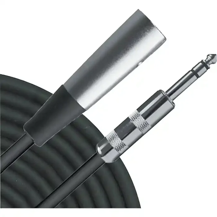 Livewire Advantage Interconnect Cable 1/4″ TRS Male to XLR Male 3 ft. Black Guitar Center