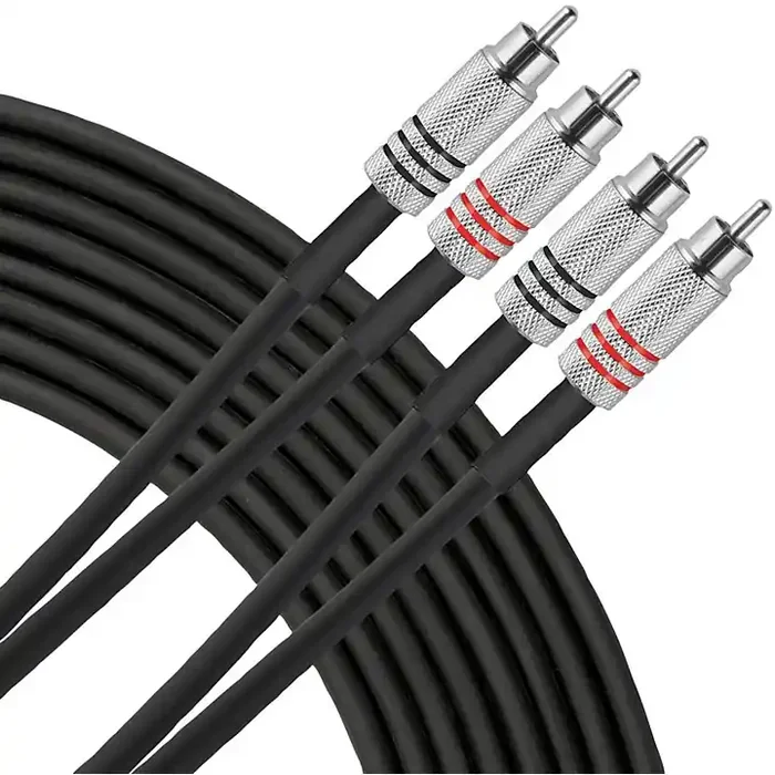 Livewire Advantage Interconnect Dual Cable RCA Male to RCA Male 10 ft. Black Guitar Center