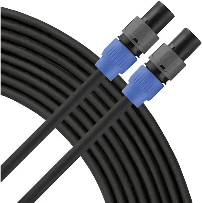 Livewire Elite 12g Speaker Cable speakON to speakON 25 ft. Black Guitar Center
