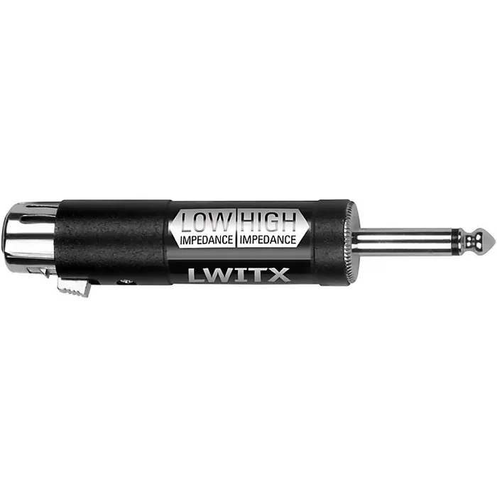 Livewire Essential High Impedance Transformer Adapter 1/4″ TS to XLR Female Guitar Center