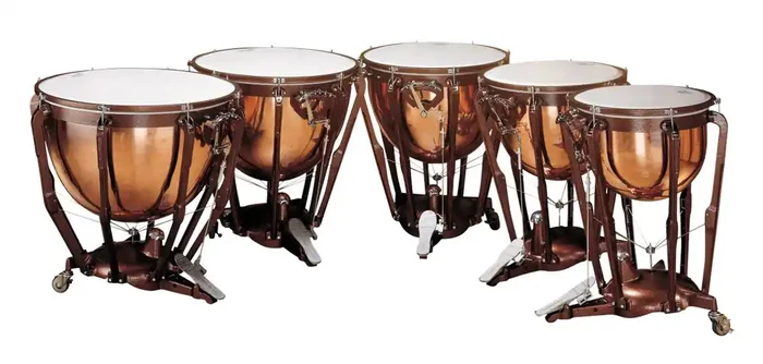 LKP523PG Ludwig 23″ Polished Copper Bowl with Pro Tuning Gauge (Suspended Bowl Construction)