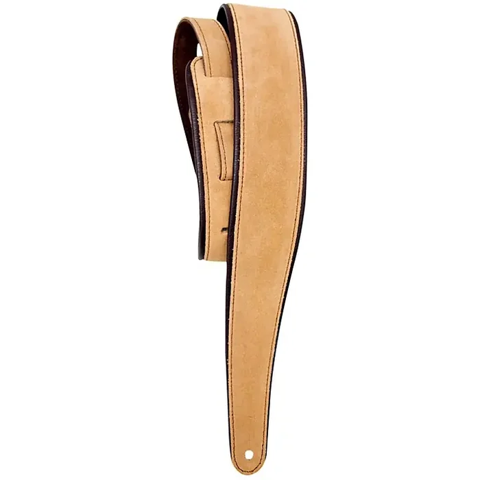 LM Products PM-8 Premier Suede Guitar Strap Tan Guitar Center