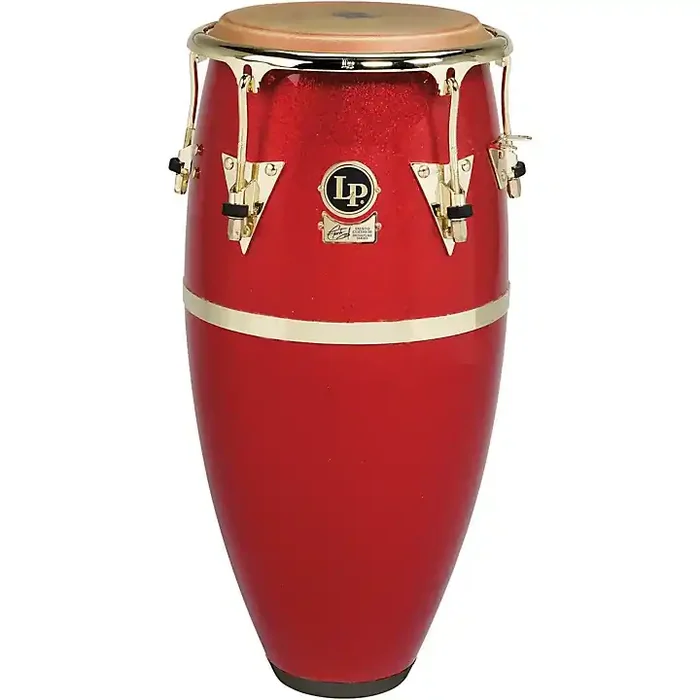 LP Galaxy Fiberglass Fausto Cuevas III Signature Conga, Arena Red With Gold Hardware 11 in. Guitar Center