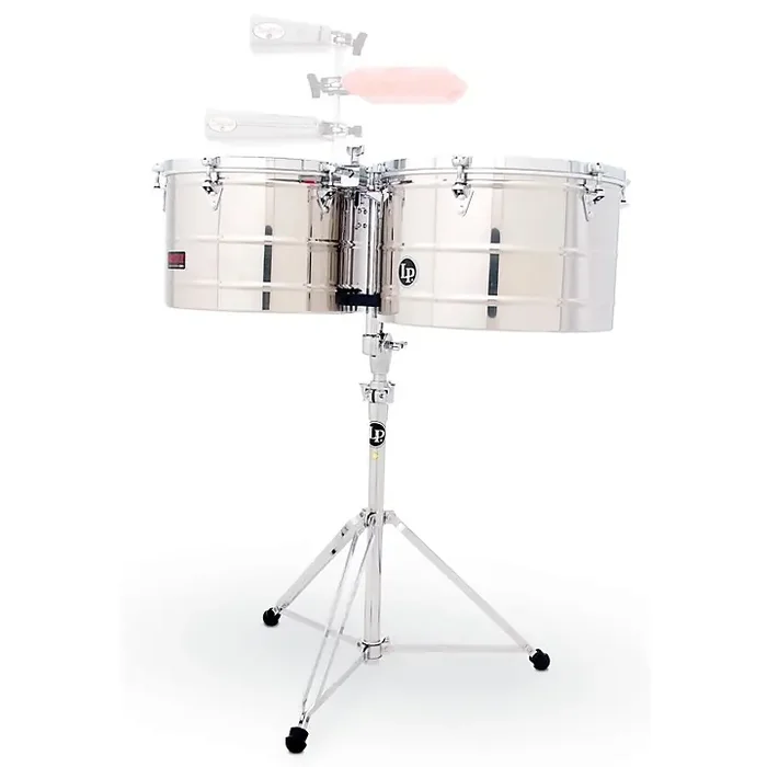 LP LP1516-S Prestige Stainless-Steel Thunder Timbales 15 and 16 in. Guitar Center