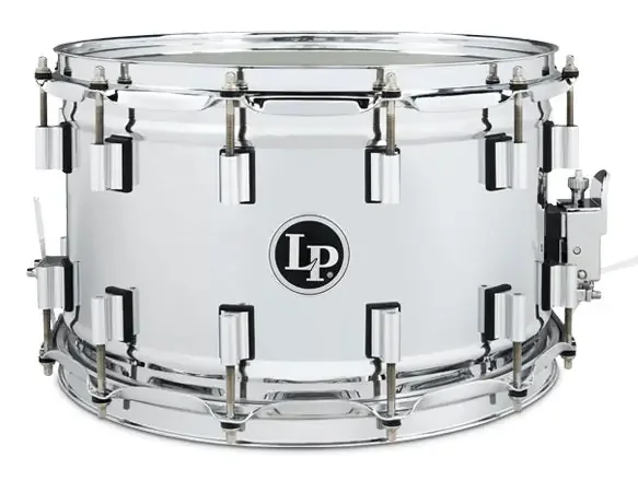 LP LP8514BS-SS 14″ x 8.5″ LP Banda Snare Drum – Stainless Steel