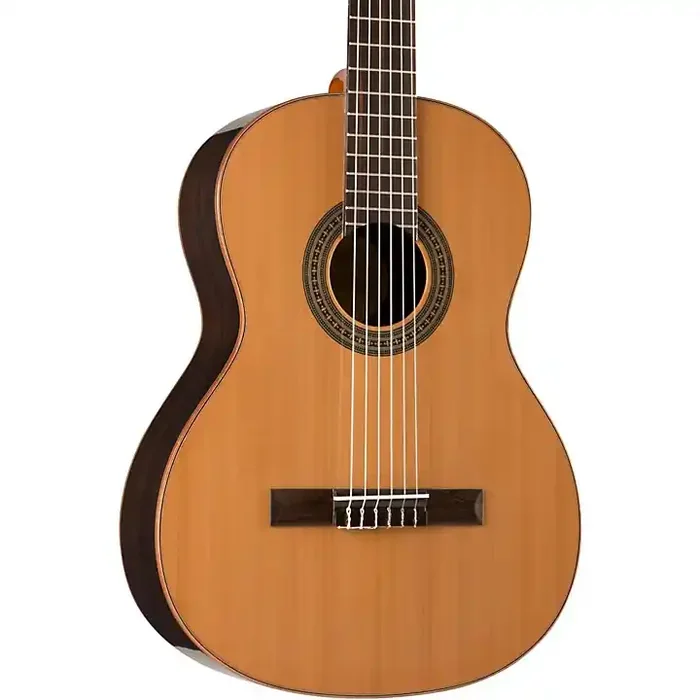 Lucero LC200S Solid-Top Classical Acoustic Guitar Natural Guitar Center