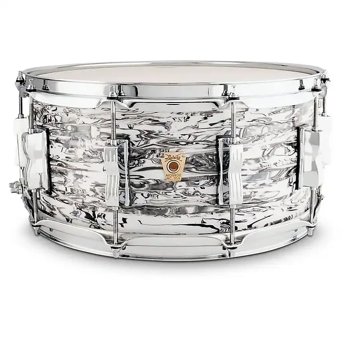 Ludwig Classic Maple Snare Drum – White Abalone 14 x 6.5 in. Guitar Center