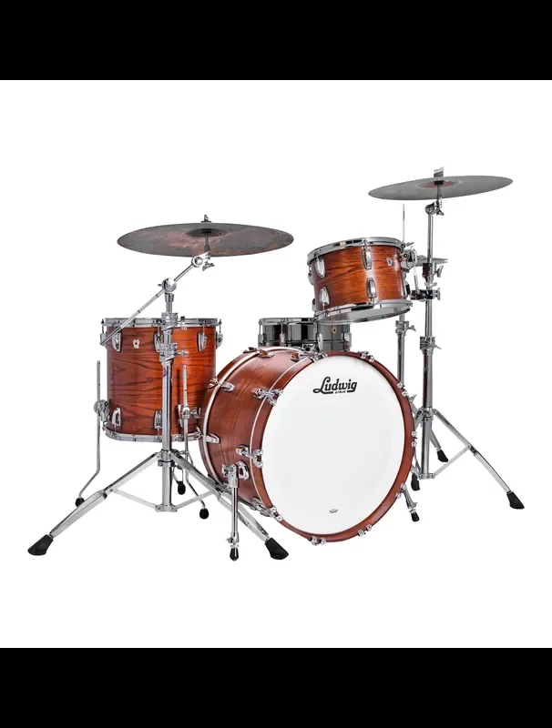 Ludwig Classic Oak Fab 3pc Shell Pack w/22″ Kick – Tennessee Whiskey