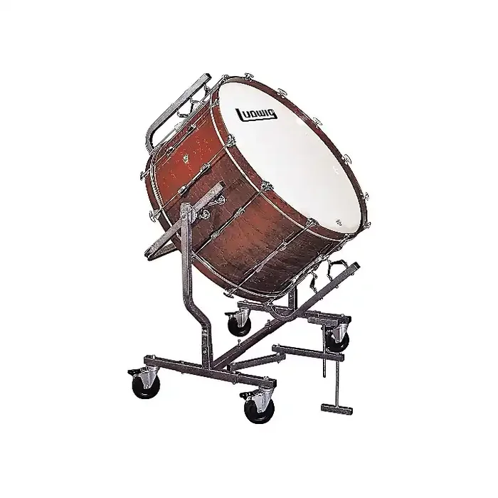 Ludwig Concert Bass Drum w/ LE788 Stand Black Cortex 20×36 Guitar Center