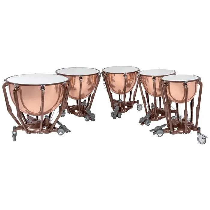 Ludwig Standard Polished Copper LTS405PG 20, 23, 26, 29, 32″ Timpani Set