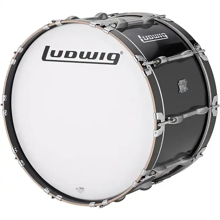 Ludwig Ultimate Marching Bass Drum – Black 16 in. Guitar Center