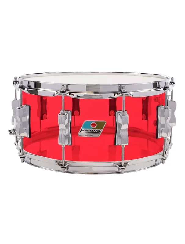 Ludwig Vistalite 6.5″x14″ Snare Drum – Pink