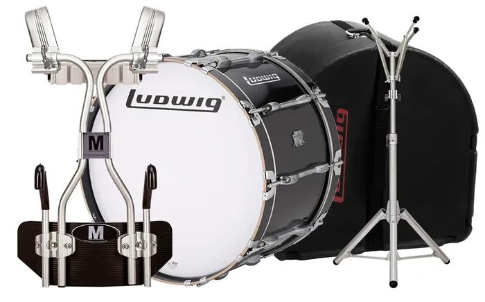 LUMB24PXTSC Ludwig 14×24″ w/ RMATB Carrier, Stand, & Case