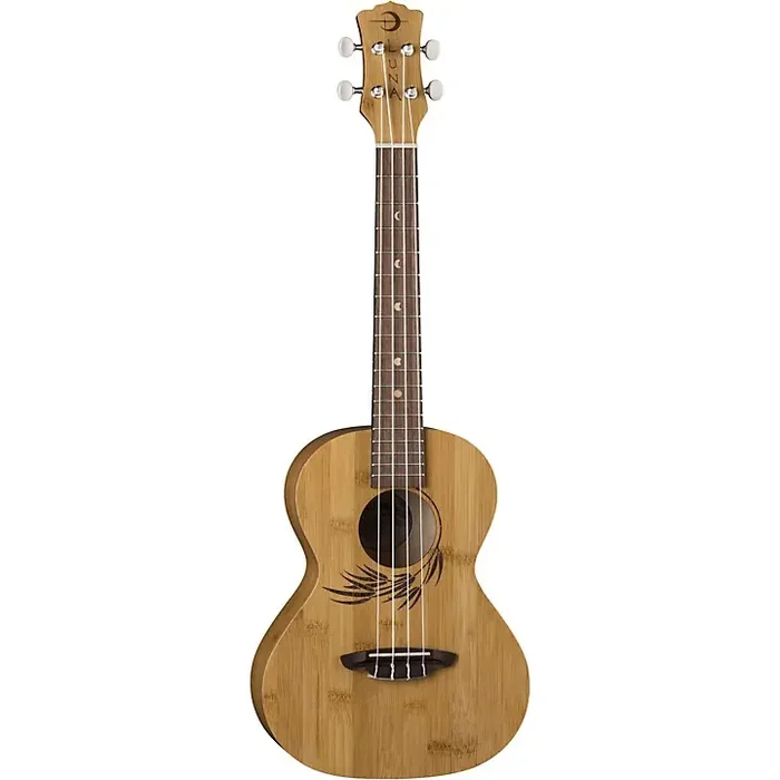 Luna Bamboo Tenor Ukulele Natural Guitar Center