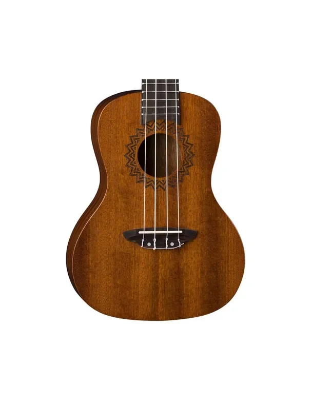 Luna Uke Vintage Mahogany Concert Ukulele Pack