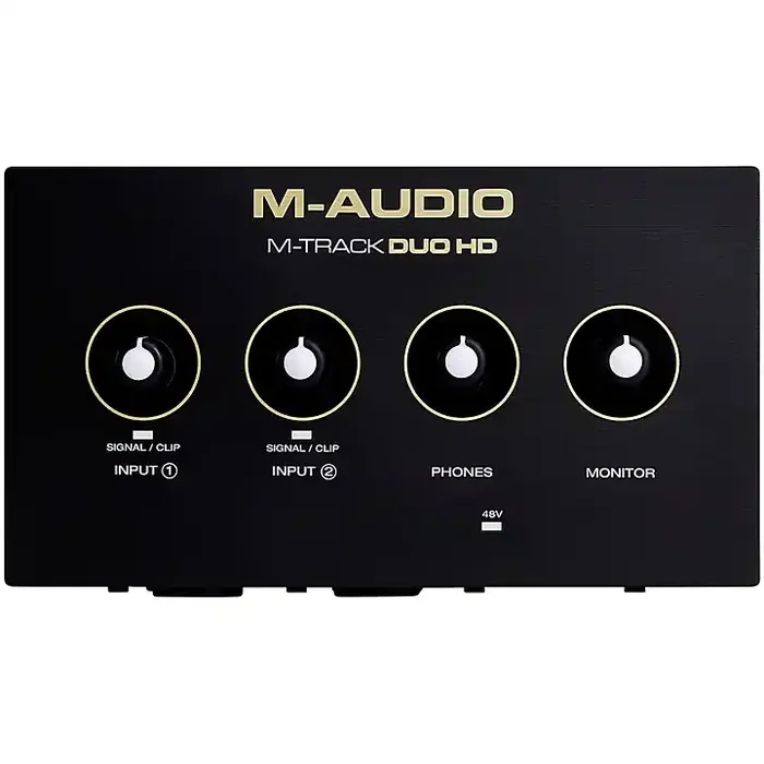 M-Audio M-Track DUO HD 2×2 USB-C Audio Interface Guitar Center