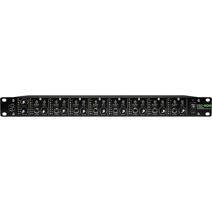 Mackie HM-800 8-Channel Headphone Amplifier Guitar Center