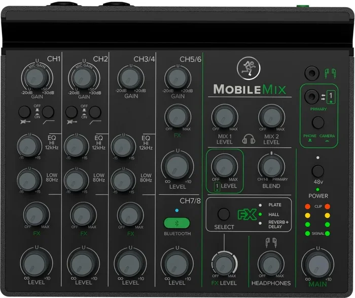 Mackie MobileMix Portable Mixer for Phones & Tablets