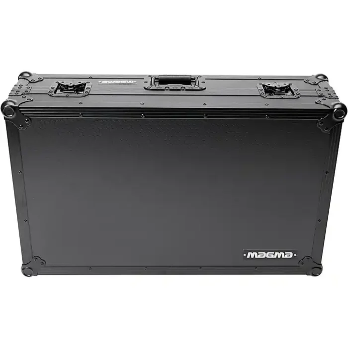 MAGMA DJ Controller Workstation Case for DDJ-REV7 with Wheels and Laptop Stand (Black) Guitar Center