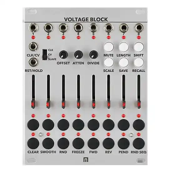 Malekko Voltage Block CV Sequencer Module – Silver