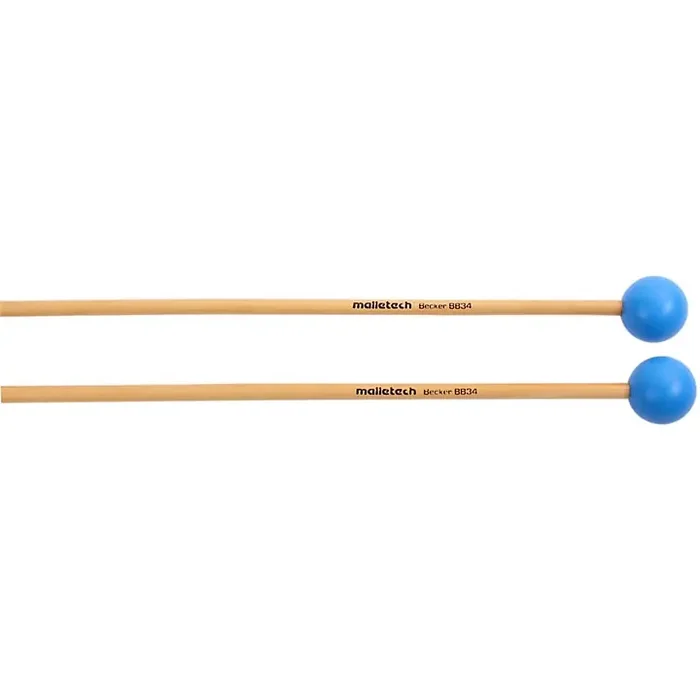 Malletech Bob Becker Xylophone Mallet – Medium Bright Medium Bright Blue Guitar Center
