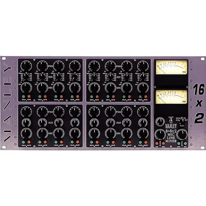 Manley M162ML16x2 8+8 Mic/Line Mixer Guitar Center