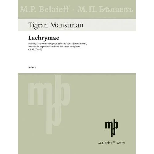 Mansurian, Tigran – Lachrymae