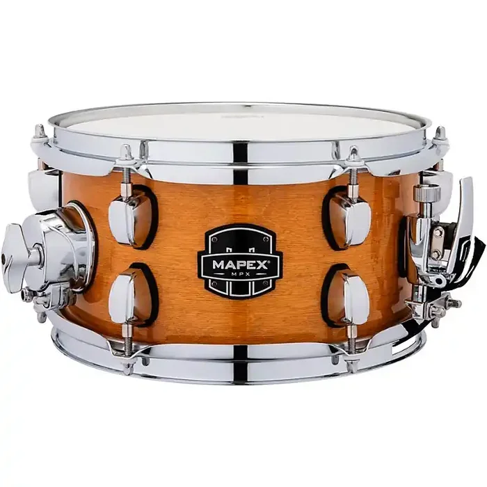 Mapex MPX Maple/Poplar Hybrid Shell Side Snare Drum 10 x 5.5 in. Gloss Natural Guitar Center
