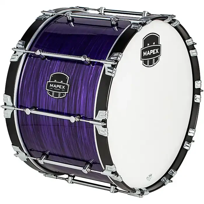 Mapex Quantum Mark II Drums on Demand Series Purple Ripple Bass Drum 18 in. Guitar Center