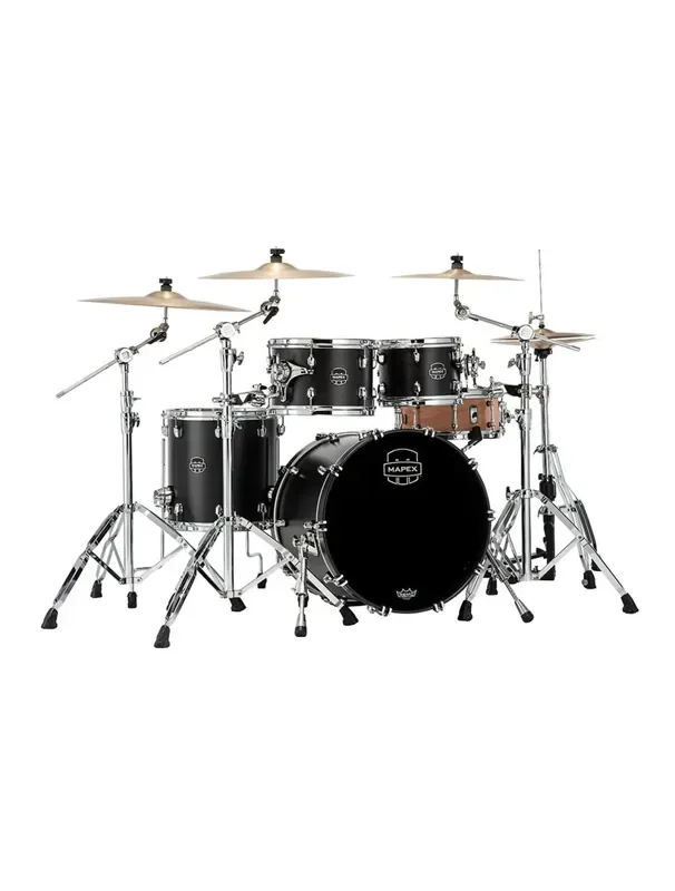 Mapex Saturn Fusion 4 Piece Shell Pack – Satin Black