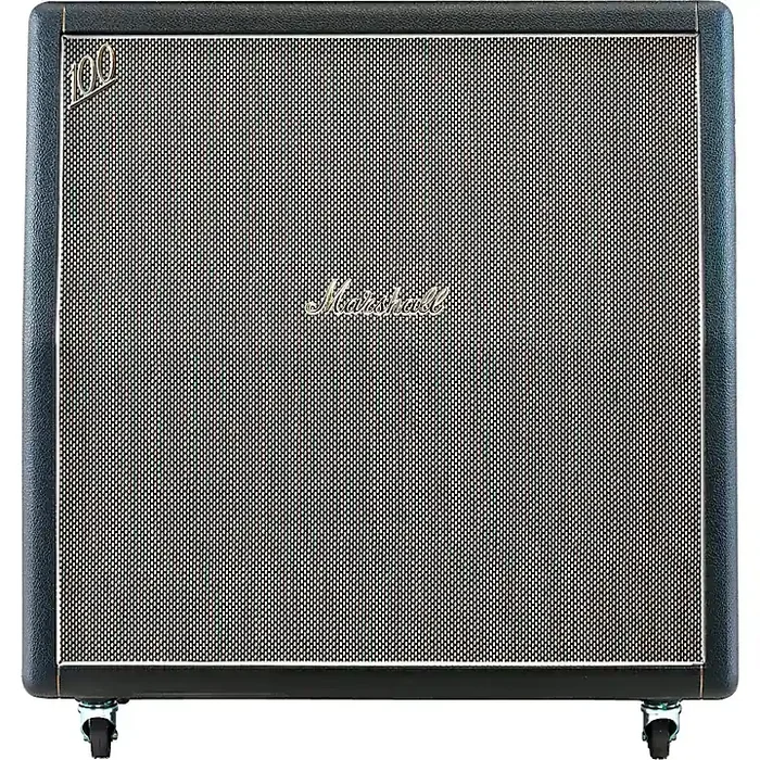 Marshall 1960AHW 120W 4×12 Handwired Angled Guitar Speaker Cabinet Black Guitar Center