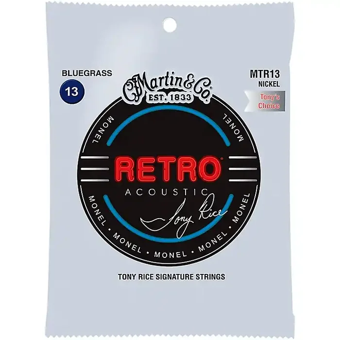 Martin MTR13 Retro Bluegrass (Tony Rice‘s Choice) Acoustic Guitar Strings Guitar Center