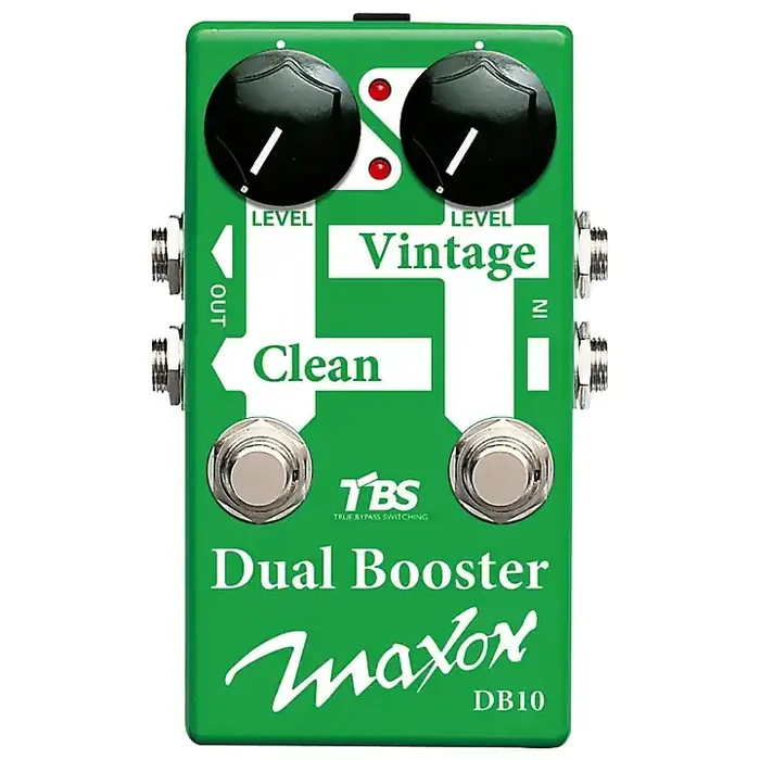 Maxon Compact Series Dual Booster Guitar Effects Pedal Guitar Center