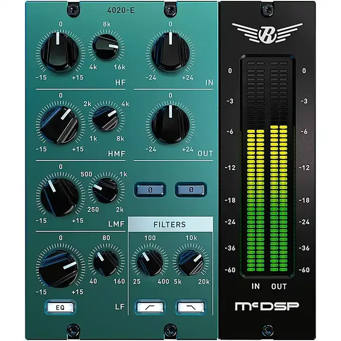 McDSP 4020 Retro EQ Native v7 Software Download Guitar Center