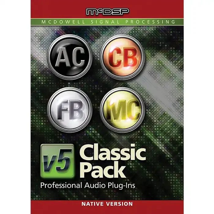 McDSP Classic Pack Native v7 (Software Download) Guitar Center