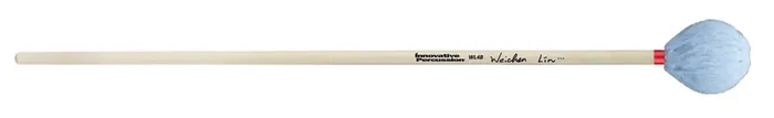 MEDIUM MARIMBA MALLETS – SKY BLUE YARN – BIRCH