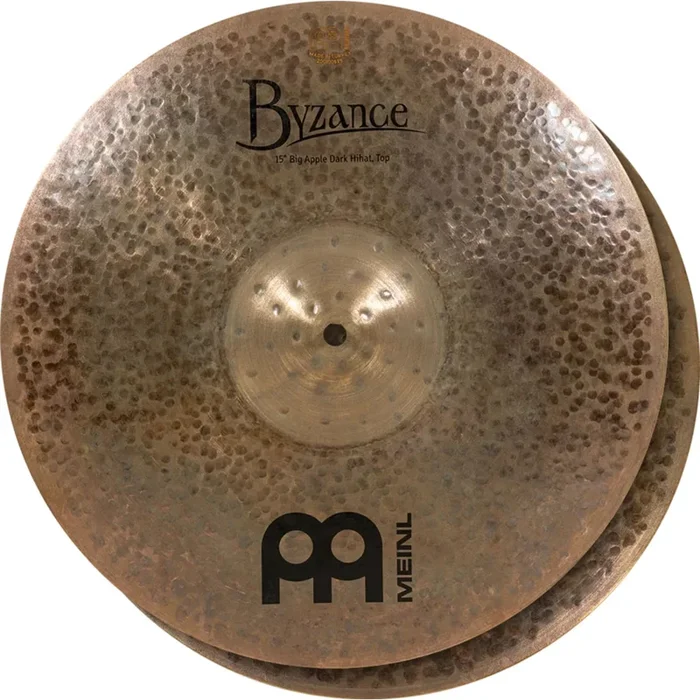 Meinl 15″ Byzance Dark Big Apple Hi Hat Cymbals