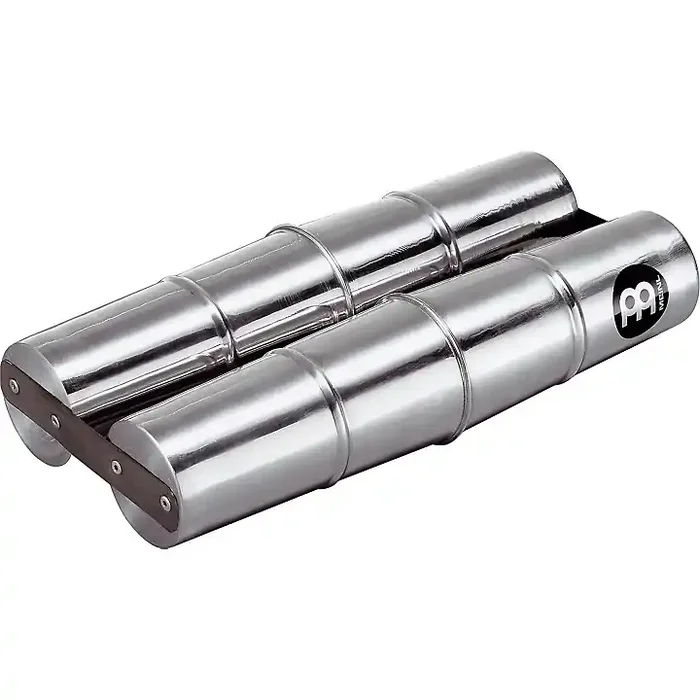 MEINL Aluminum Samba Double Shaker Silver Large Guitar Center