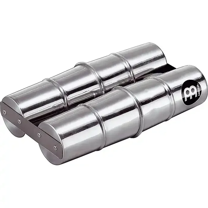 MEINL Aluminum Samba Double Shaker Silver Medium Guitar Center