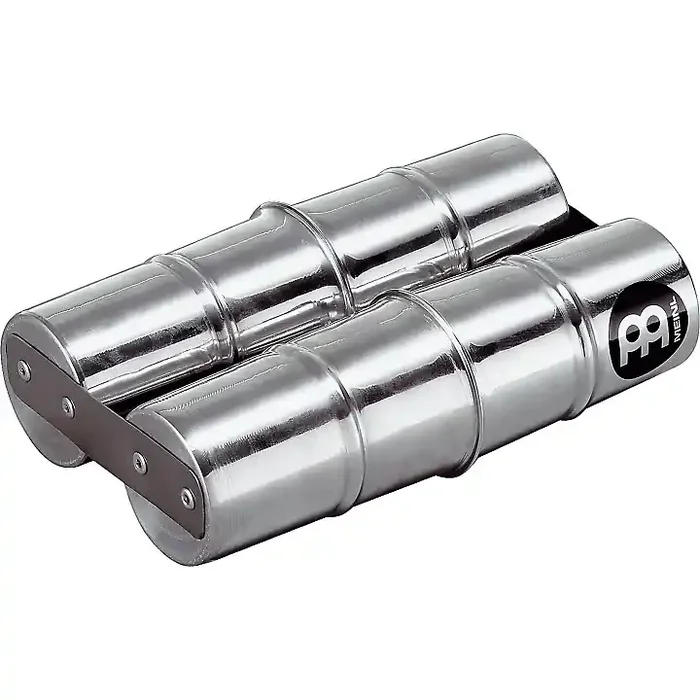 MEINL Aluminum Samba Double Shaker Silver Small Guitar Center