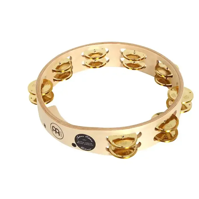 MEINL Artisan Edition Tambourine Two Rows Brass Jingles 10 in. Guitar Center
