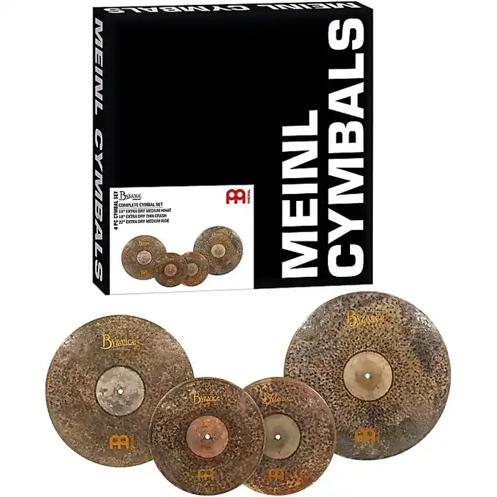 MEINL Byzance Extra Dry Complete Cymbal Set Guitar Center